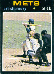 1971 Topps Baseball Cards      445     Art Shamsky